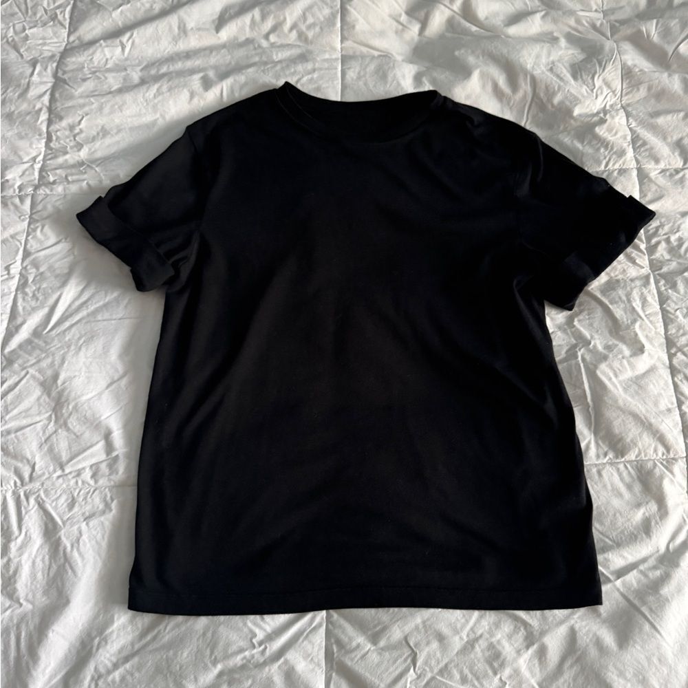 A New Day Black Crew Neck T-Shirt Women’s XS Short Sleeve Basic Tee